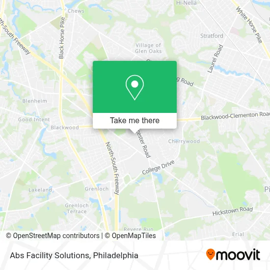 Abs Facility Solutions map