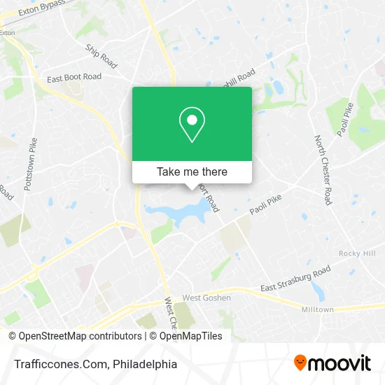 Trafficcones.Com map