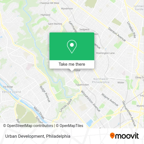 Urban Development map