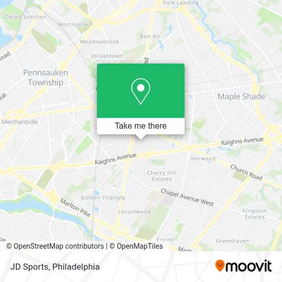 Jd Sports map