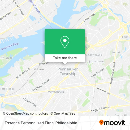 Essence Personalized Fitns map
