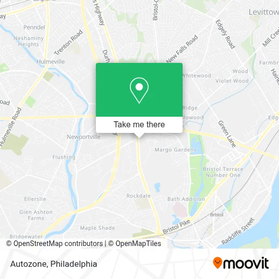 Autozone map