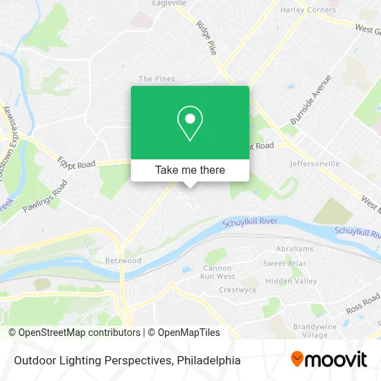 Outdoor Lighting Perspectives map
