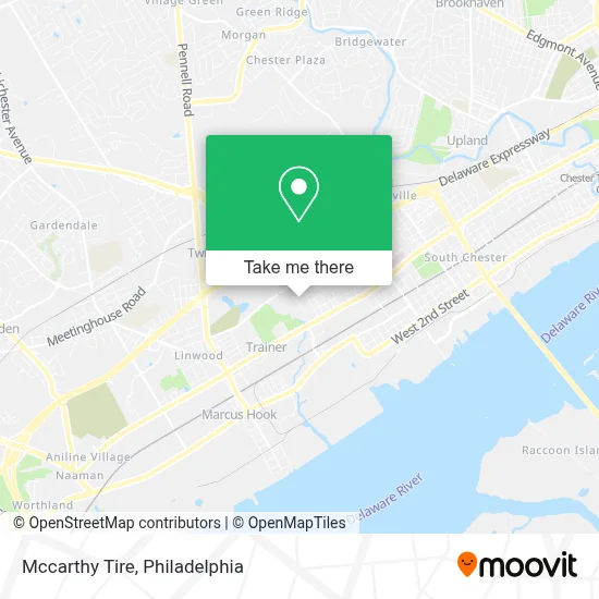 Mccarthy Tire map
