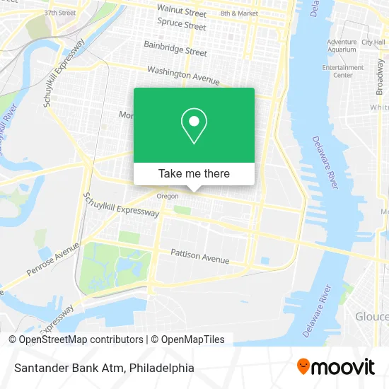Santander Bank Atm map