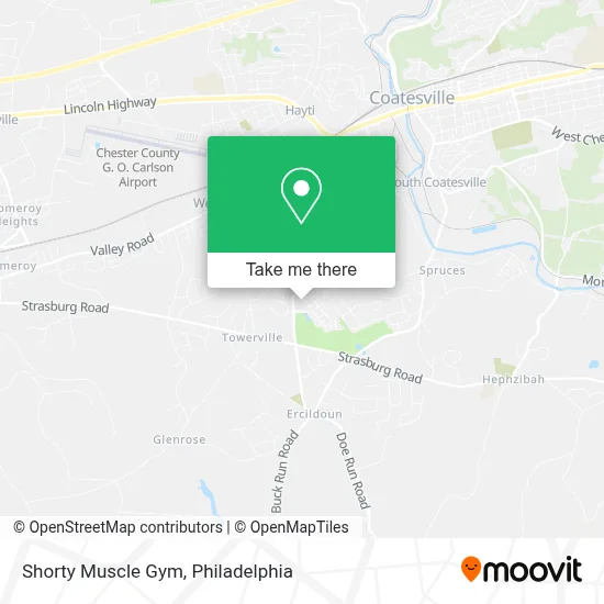 Shorty Muscle Gym map