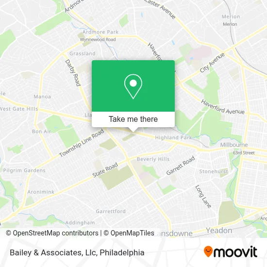 Bailey & Associates, Llc map