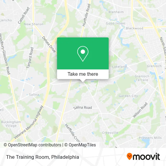 The Training Room map