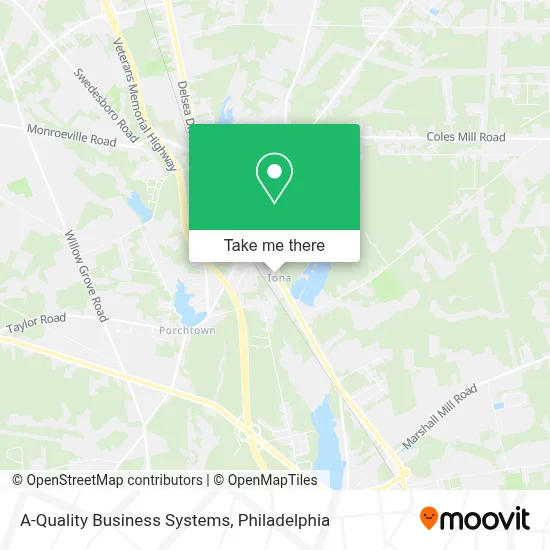 A-Quality Business Systems map