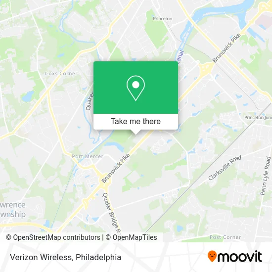 Verizon Wireless map