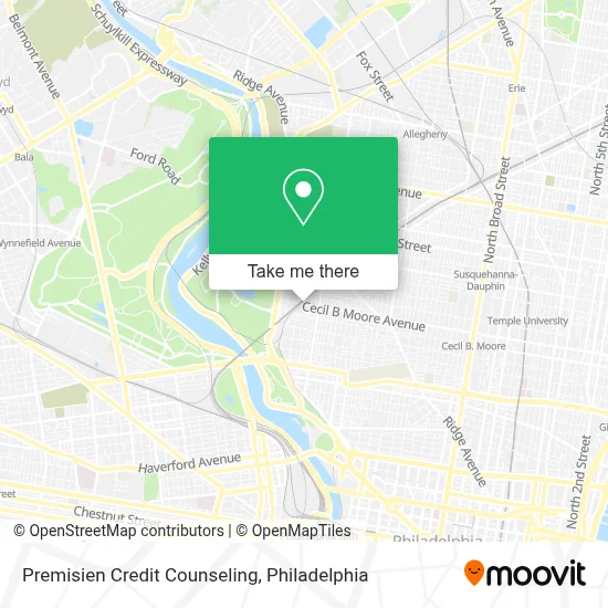Premisien Credit Counseling map