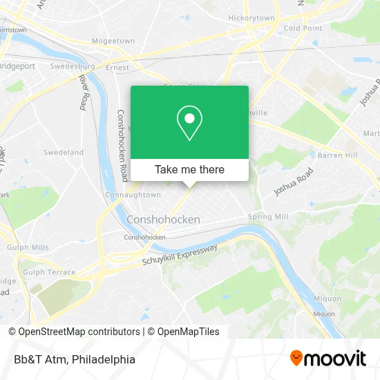 Bb&T Atm map