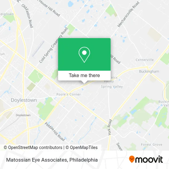 Matossian Eye Associates map