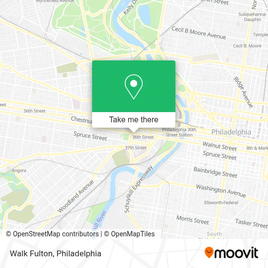 Walk Fulton map