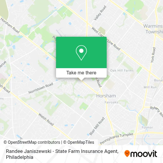 Randee Janiszewski - State Farm Insurance Agent map