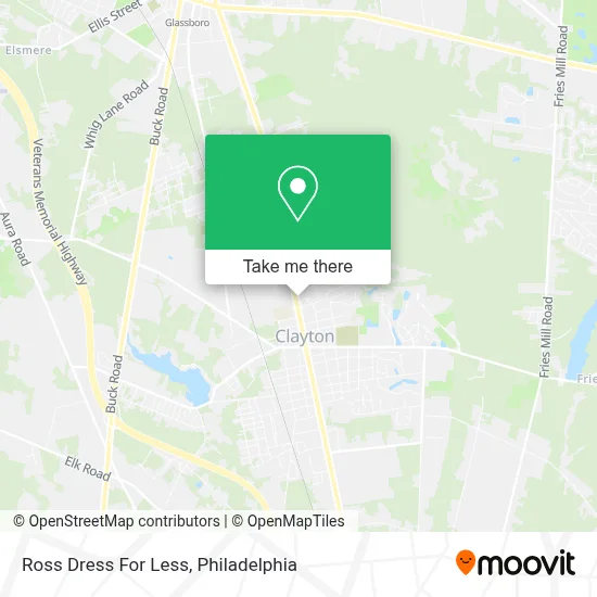 Ross Dress For Less map