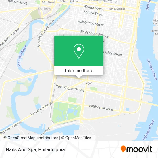 Nails And Spa map