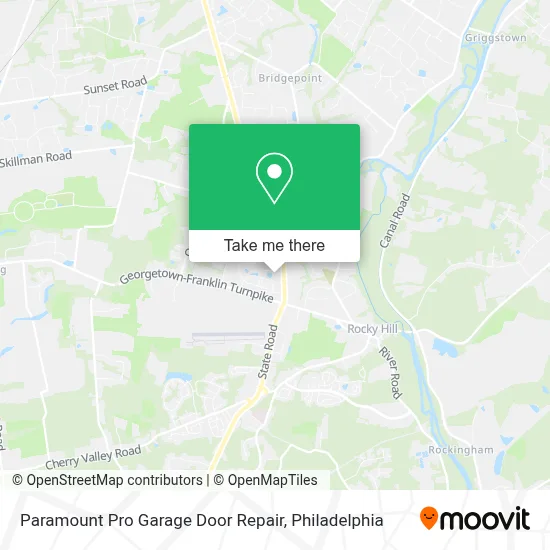 Paramount Pro Garage Door Repair map