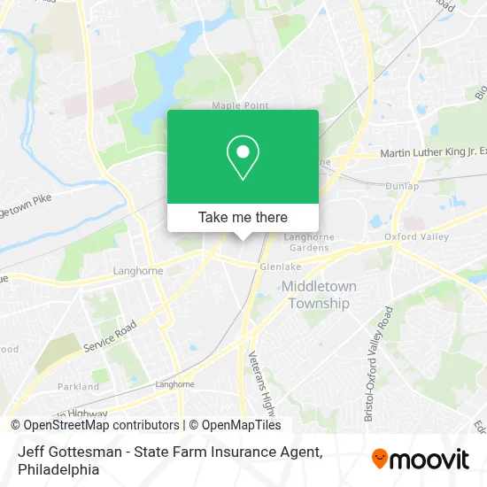 Jeff Gottesman - State Farm Insurance Agent map