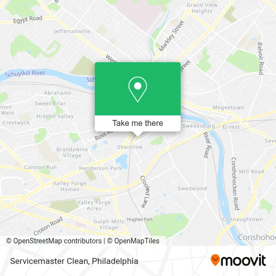 Servicemaster Clean map