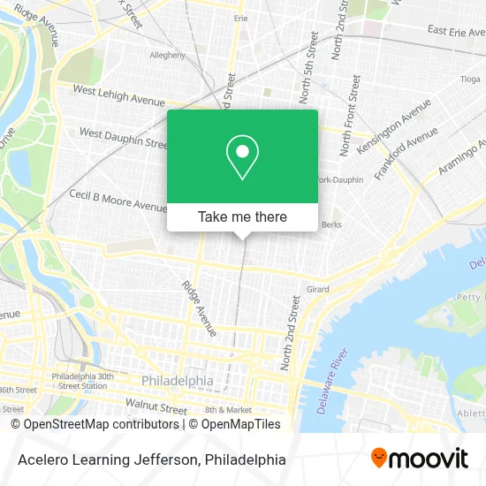 Acelero Learning Jefferson map