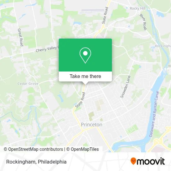 Rockingham map