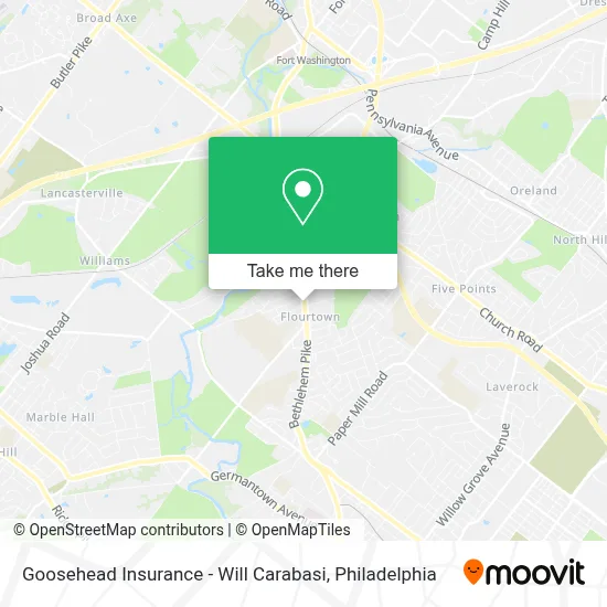 Goosehead Insurance - Will Carabasi map