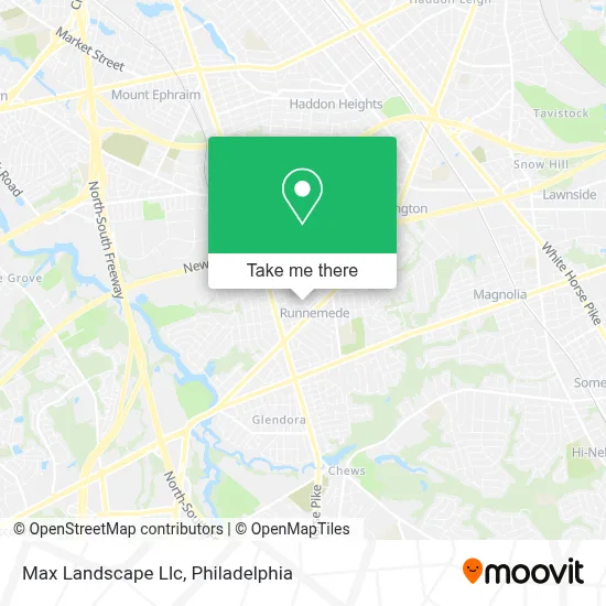 Max Landscape Llc map