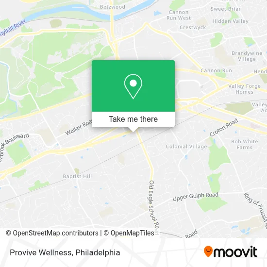 Provive Wellness map