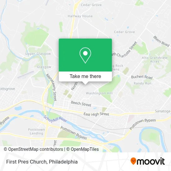 First Pres Church map