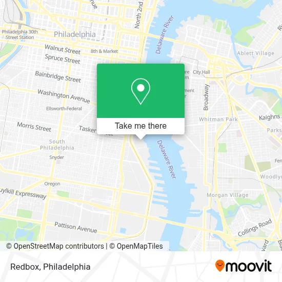 Redbox map