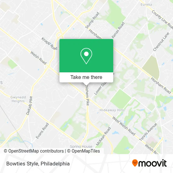 Bowties Style map