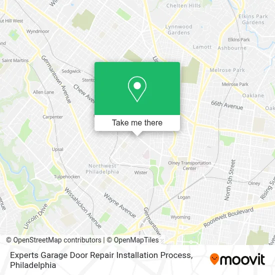 Experts Garage Door Repair Installation Process map