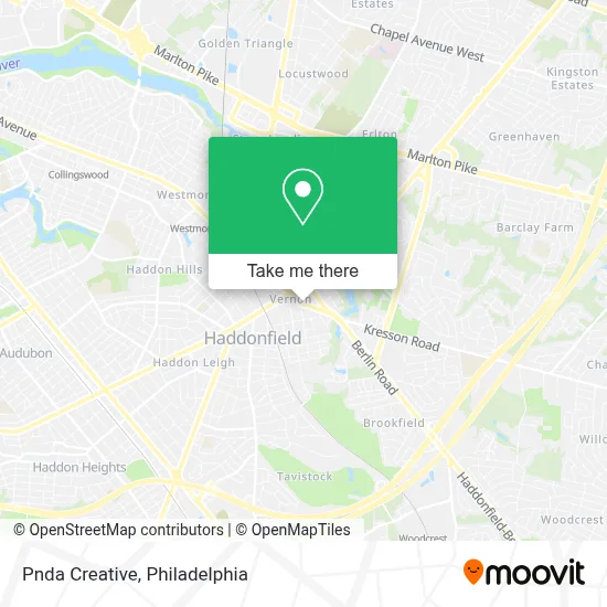Pnda Creative map