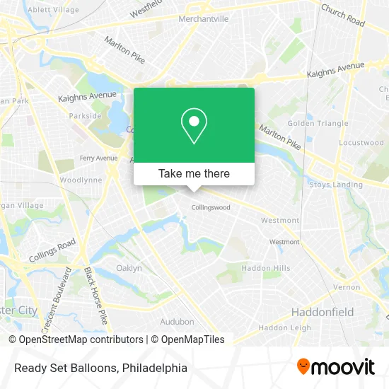 Ready Set Balloons map