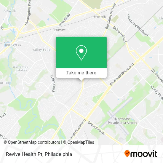 Revive Health Pt map