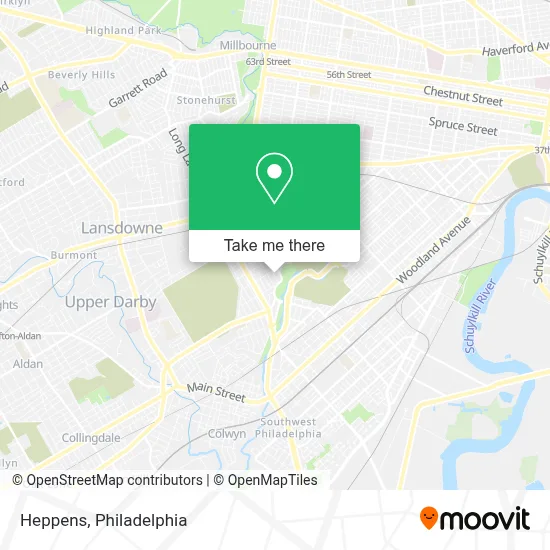 Heppens map
