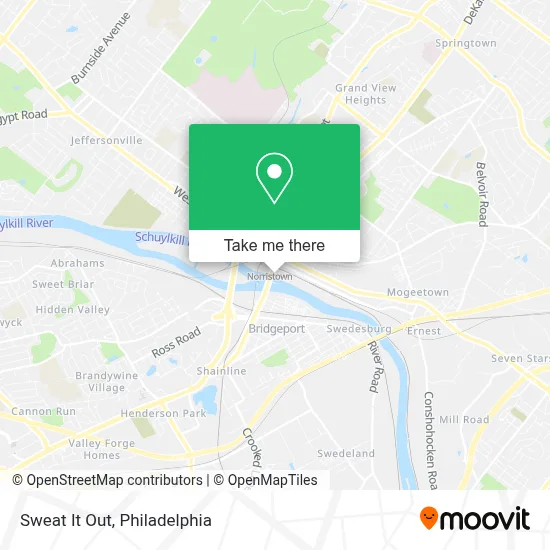Sweat It Out map