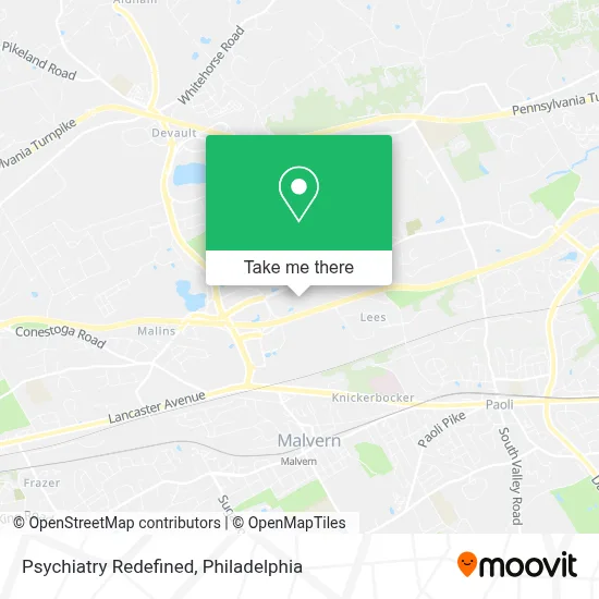 Psychiatry Redefined map