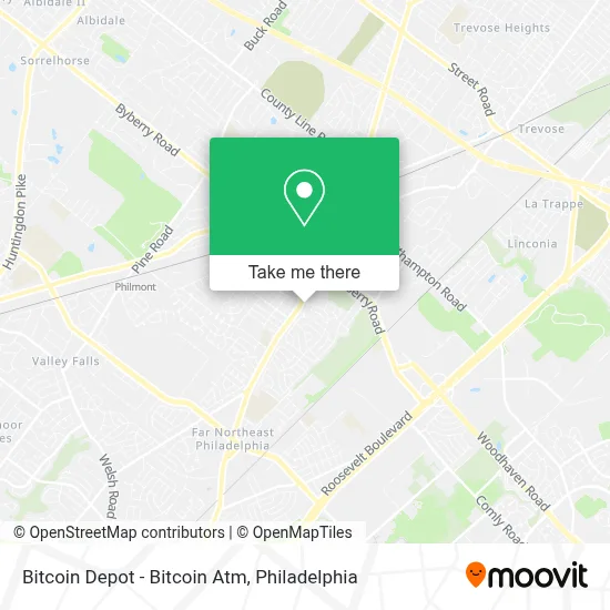 Bitcoin Depot - Bitcoin Atm map
