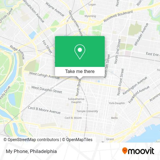 My Phone map