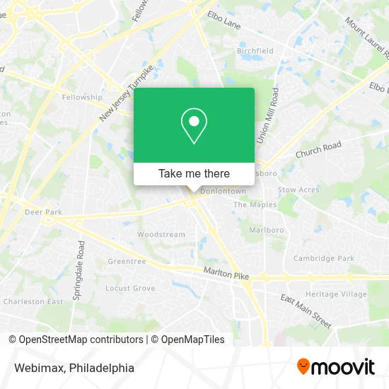 Webimax map