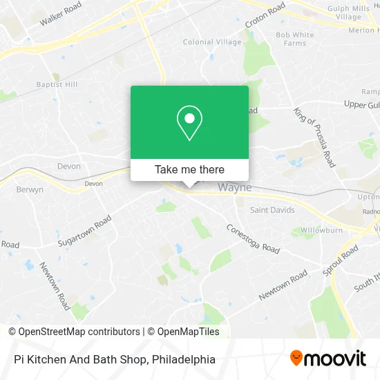 Pi Kitchen And Bath Shop map