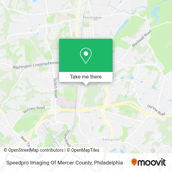 Speedpro Imaging Of Mercer County map