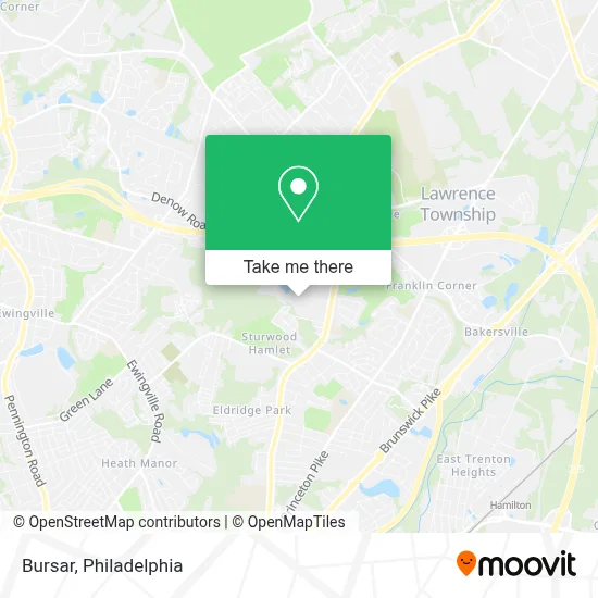 Bursar map