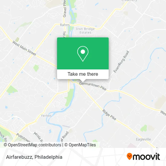Airfarebuzz map