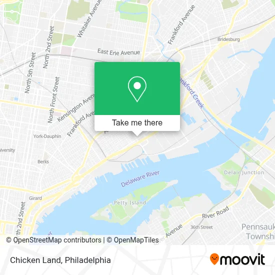 Chicken Land map