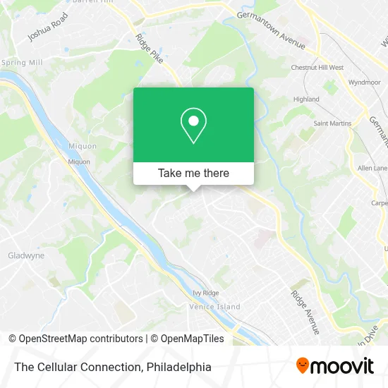 The Cellular Connection map