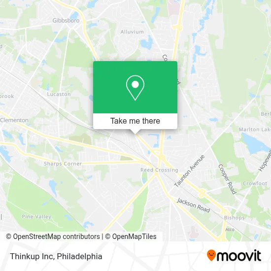 Thinkup Inc map