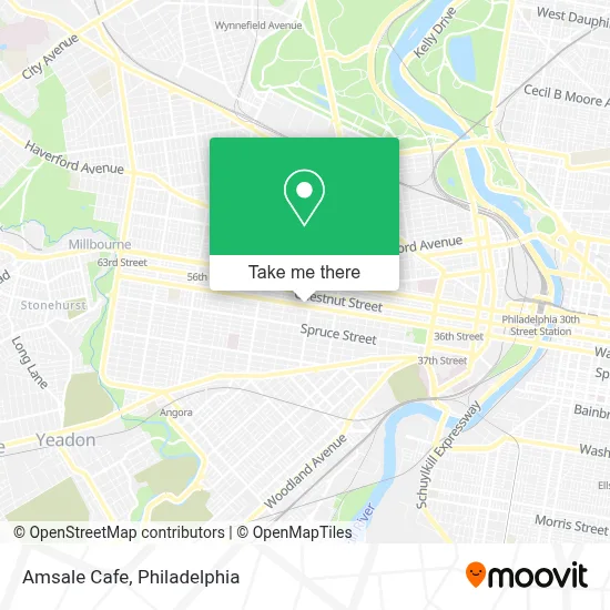 Amsale Cafe map